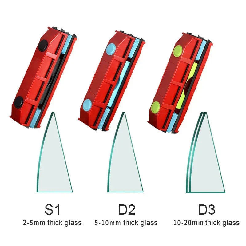 Double-Sided Magnetic Window Cleaner