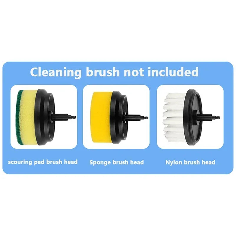 Automatic Electric Cleaning Brush with 3 Heads