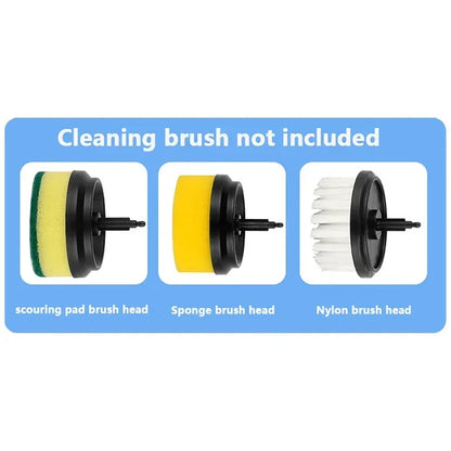 Automatic Electric Cleaning Brush with 3 Heads