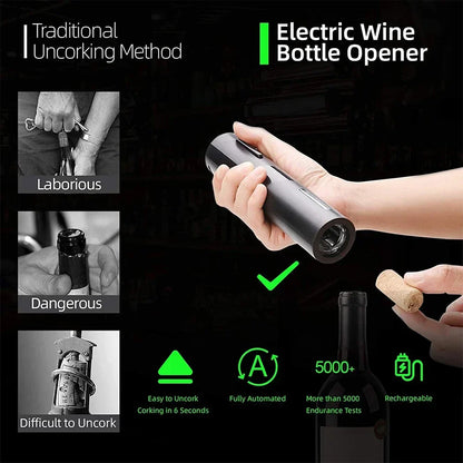 Electric wine opener