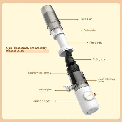 The Mini Fruit Juicer