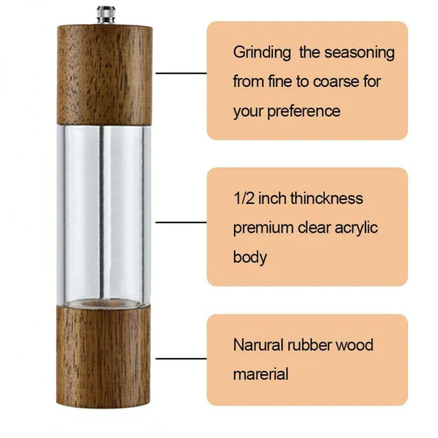 Wooden Pepper Grinder